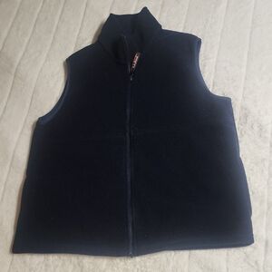 L.L. Bean Dark Blue Kids Fleece Vest